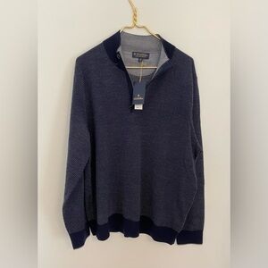 NWT Brooks Brothers quarter zip sweater XL